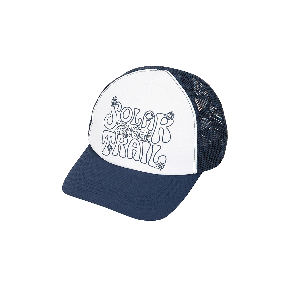 제로그램 SOLARTRAIL 메쉬 트러커 캡(Zerogram Solartrail Mesh Trucker Cap Navy) - 1