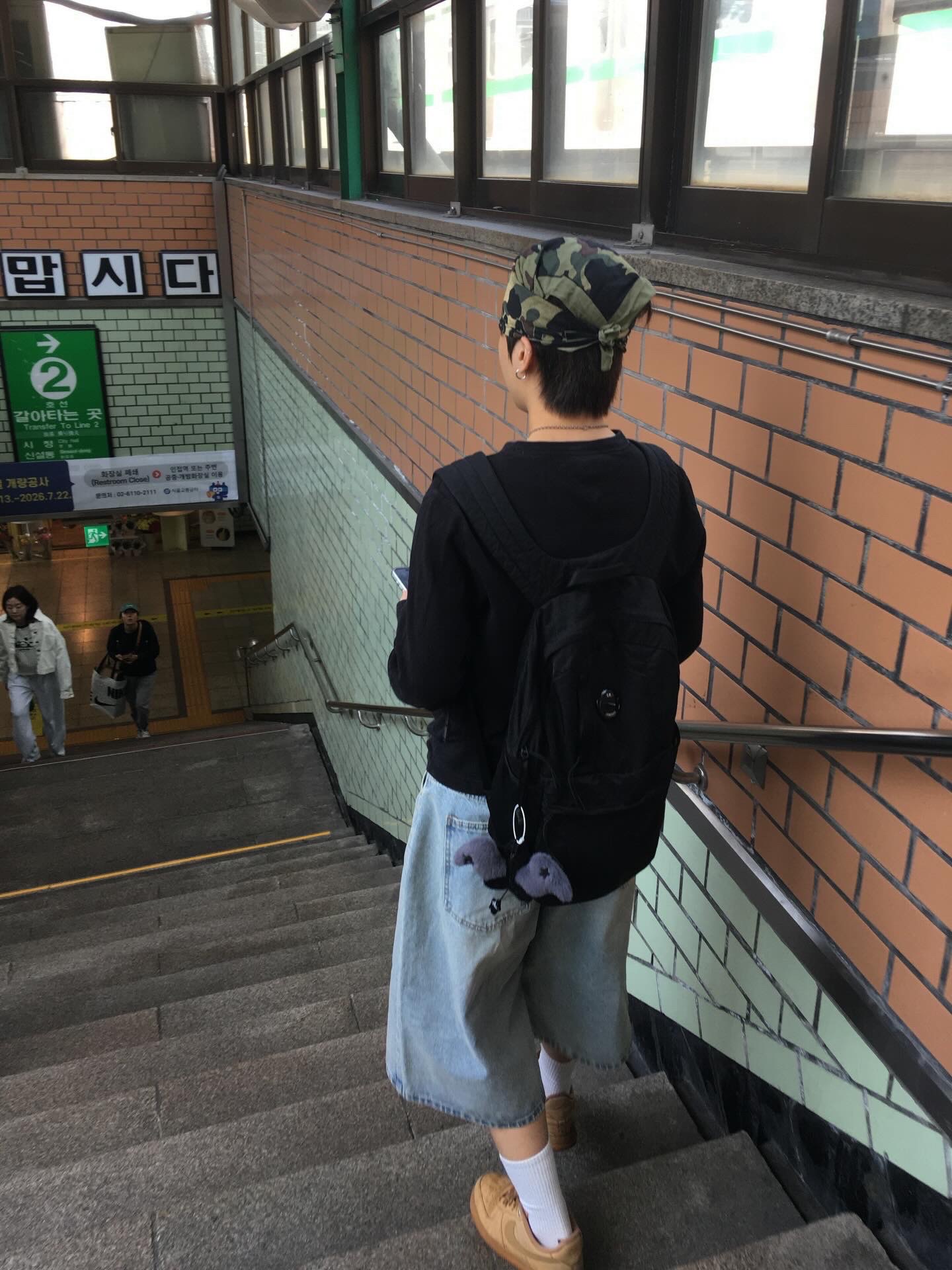C.P. Company Nylon B Lens Backpack Black - 25FW, Nike Air Force 1 '07 WB Flax 착용 스타일 - 1
