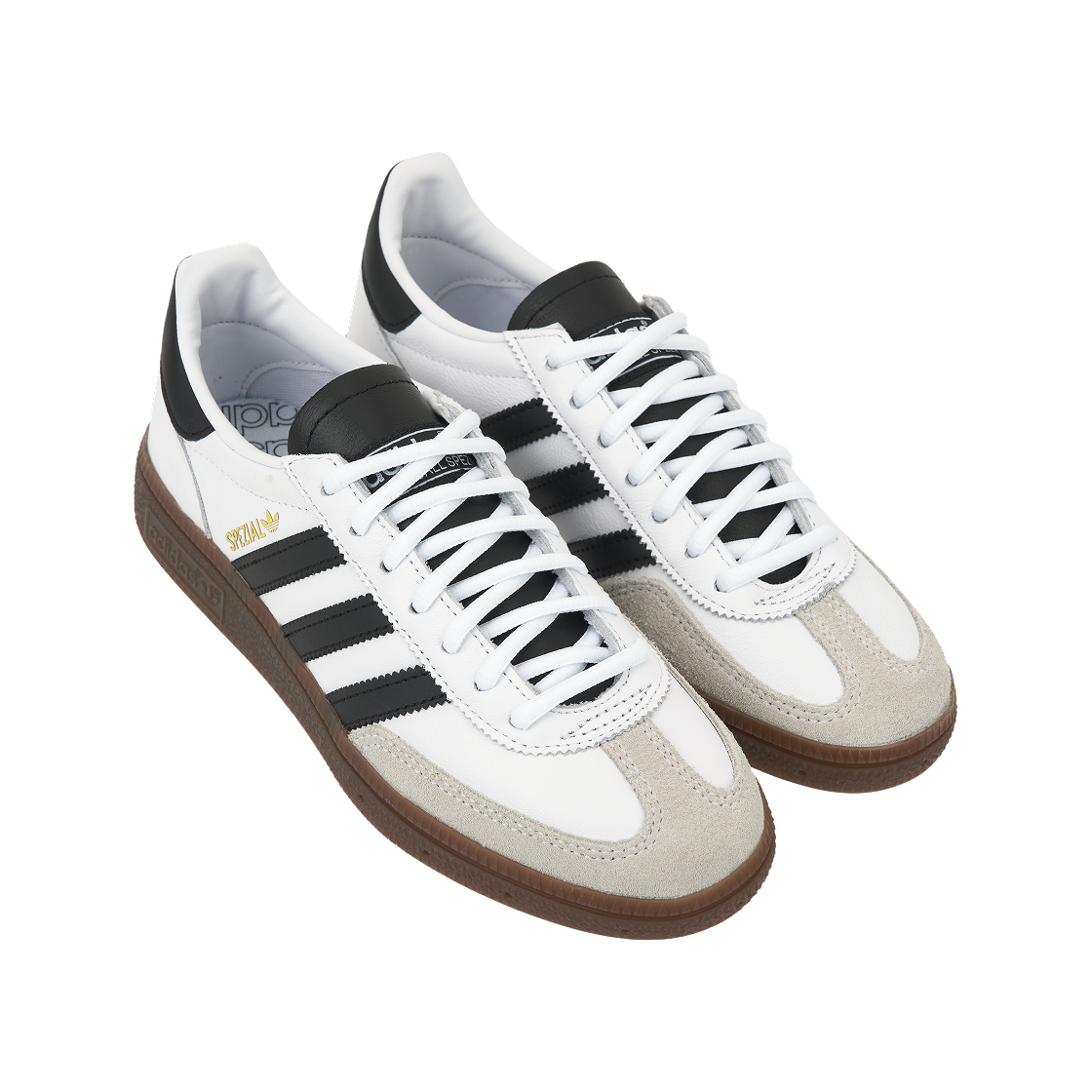 아디다스 스페지알 핸드볼 화이트 코어 블랙(Adidas Spezial Handball White Core Black) - 4