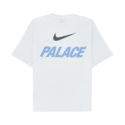 Palace x Nike Font Swoosh T-Shirt White - 26SS