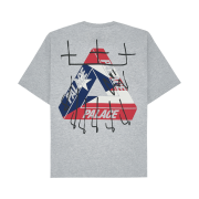 Palace King Tri T-Shirt Grey Marl - 26SS