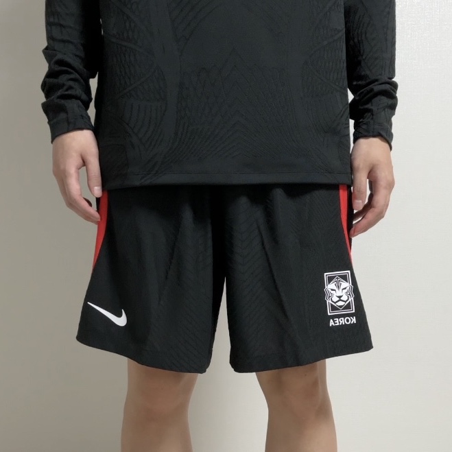 Nike Korea Strike Elite Dri-Fit Knit Soccer Drill Top Black - Asia, Nike Dri-Fit Park 3 Shorts Black 착용 스타일 - 3