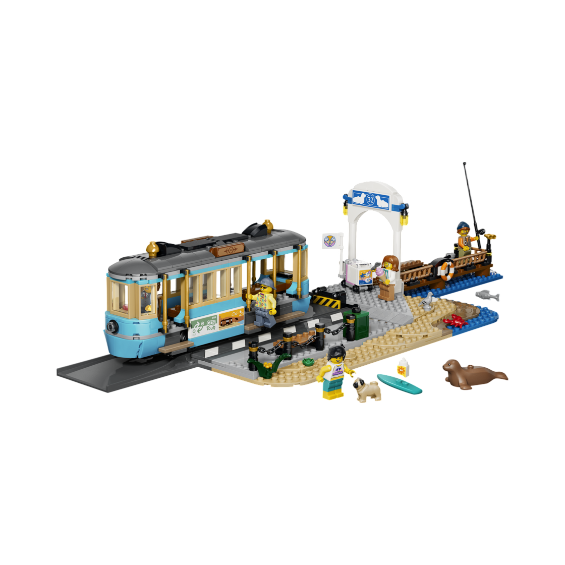 60506 Lego City Classic Beach Streetcar