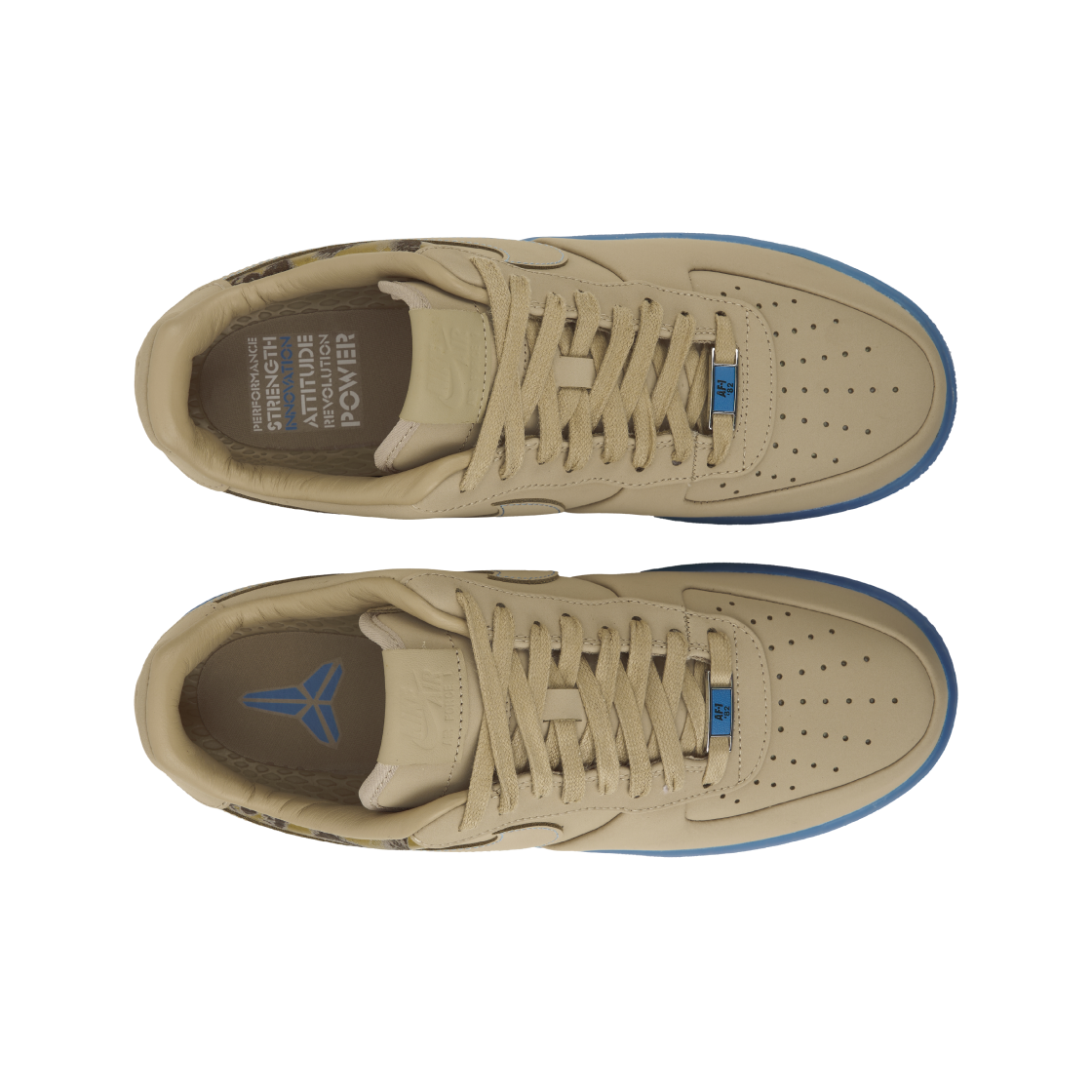나이키 x 코비 브라이언트 에어포스 1 로우 프로트로 리넨 앤 유니버시티 블루(Nike x Kobe Bryant Air Force 1 Low Protro Linen and University Blue) - 5