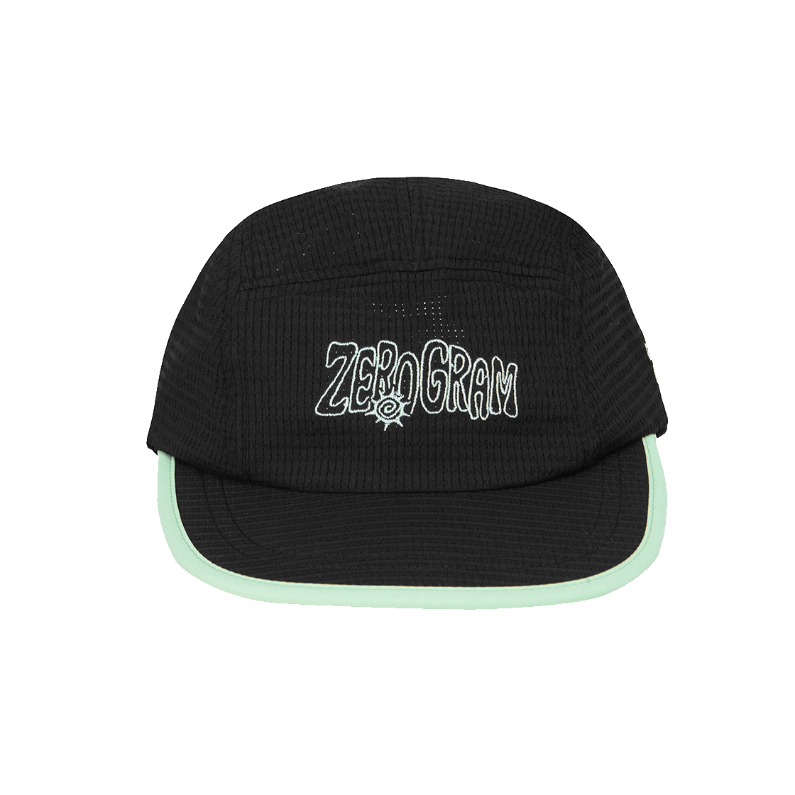 제로그램 시어서커 에어닷 5패널 캡(Zerogram Seersucker Airdot 5 Pannel Cap Black) - 2