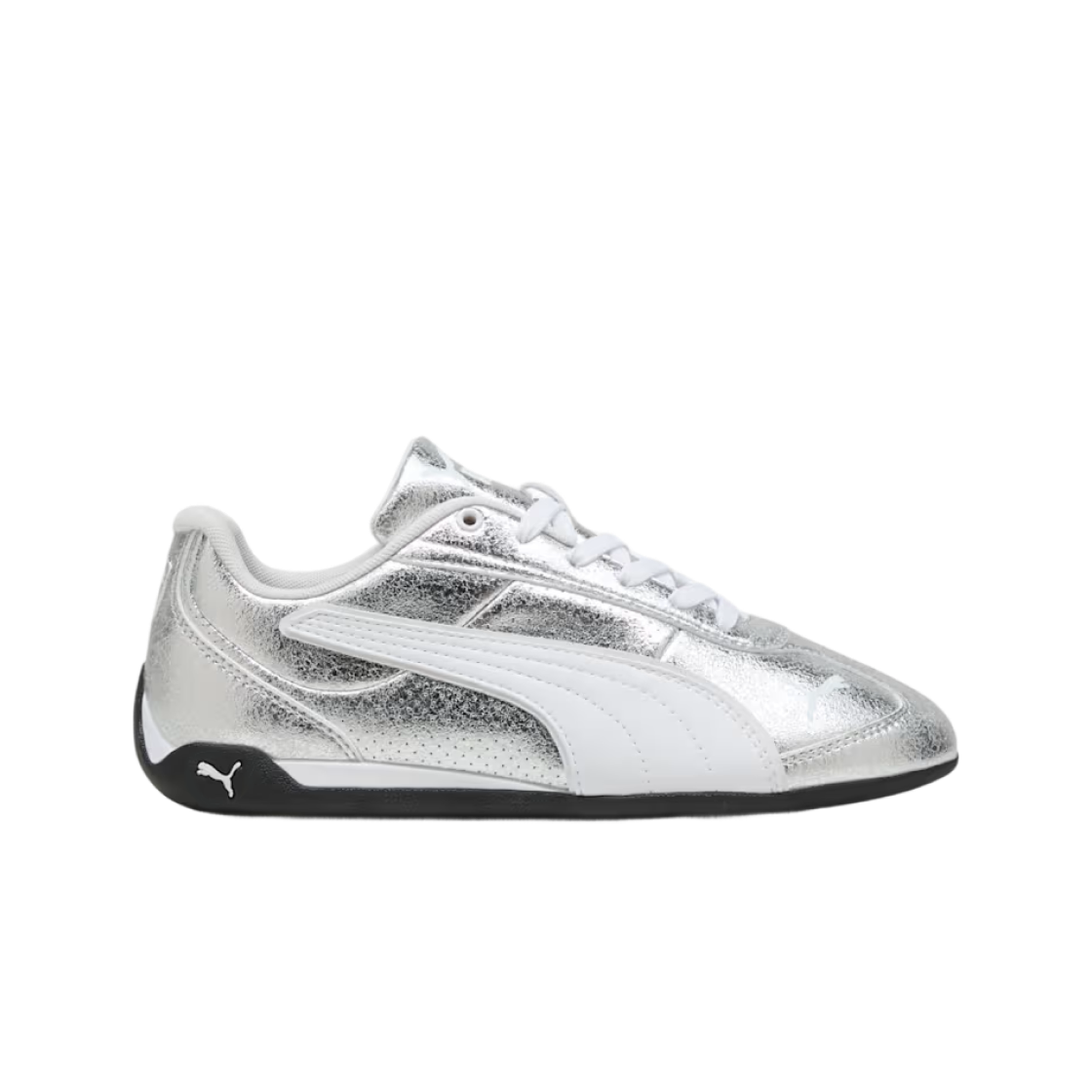 405840-02 (W) Puma Replicatch Metallic Whisper Sneakers Silver White