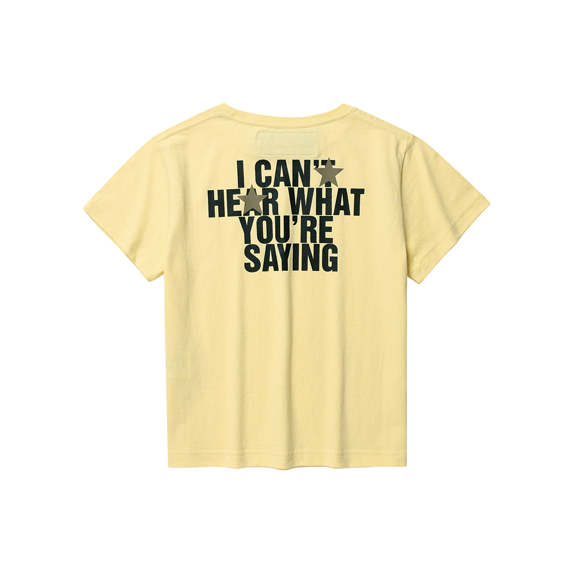 더바이닐하우스 스타 티셔츠 옐로우(Thevinylhouse Star T-Shirt Yellow) - 4