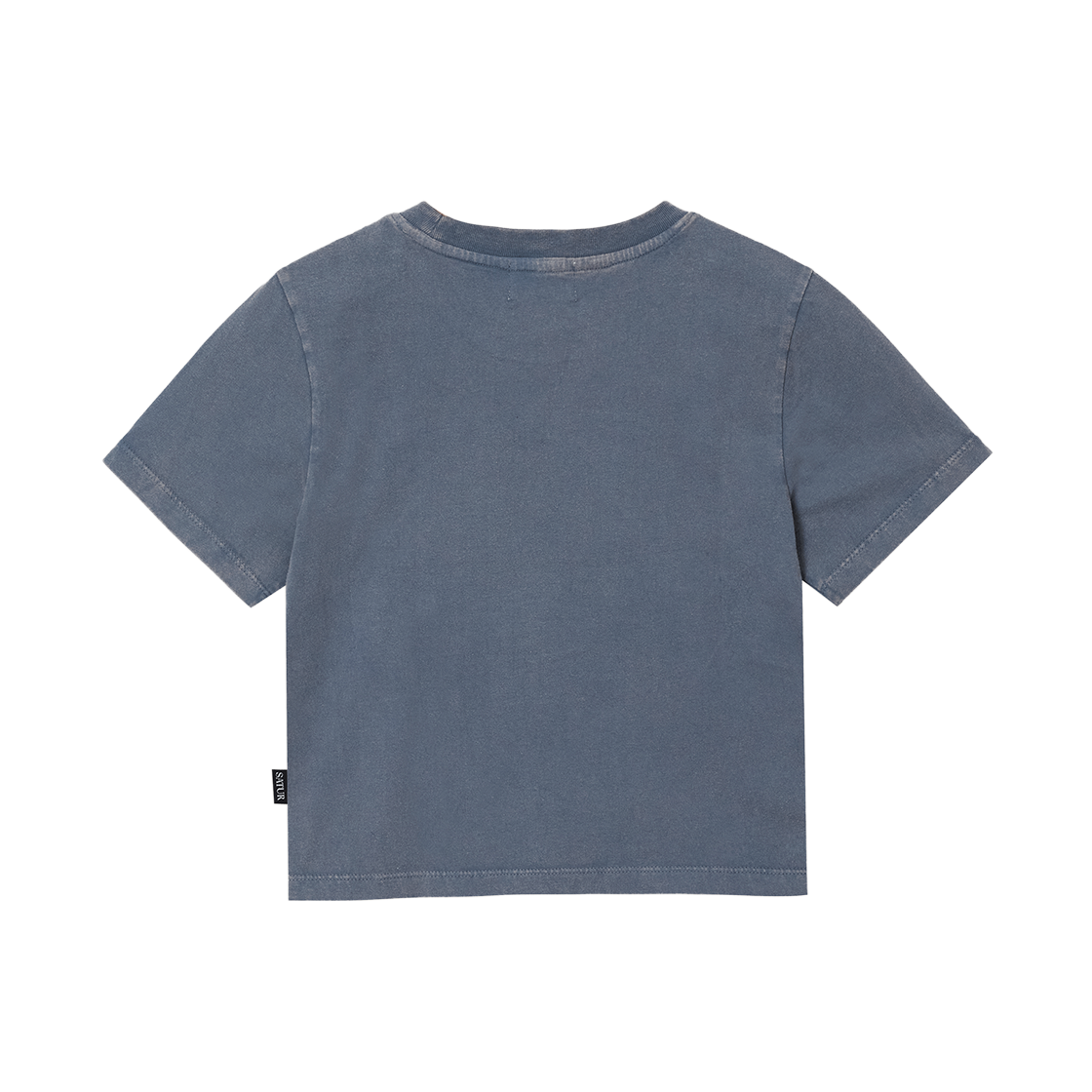 세터 우먼 시트론 트리 워시드 반팔 티셔츠 네이비(SATUR W Citron Tree Washed T-Shirt Navy) - 2