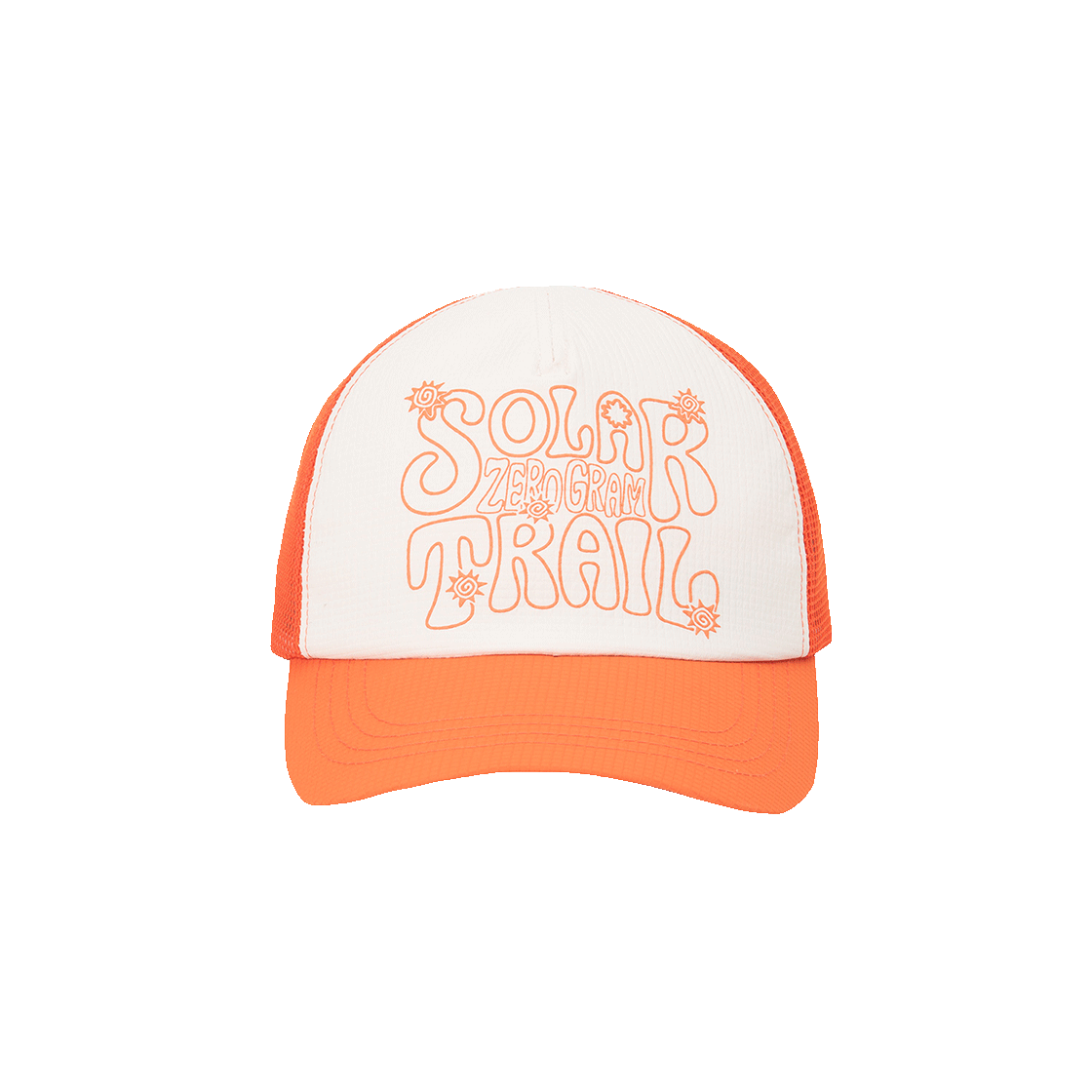 제로그램 SOLARTRAIL 메쉬 트러커 캡(Zerogram Solartrail Mesh Trucker Cap Orange) - 2