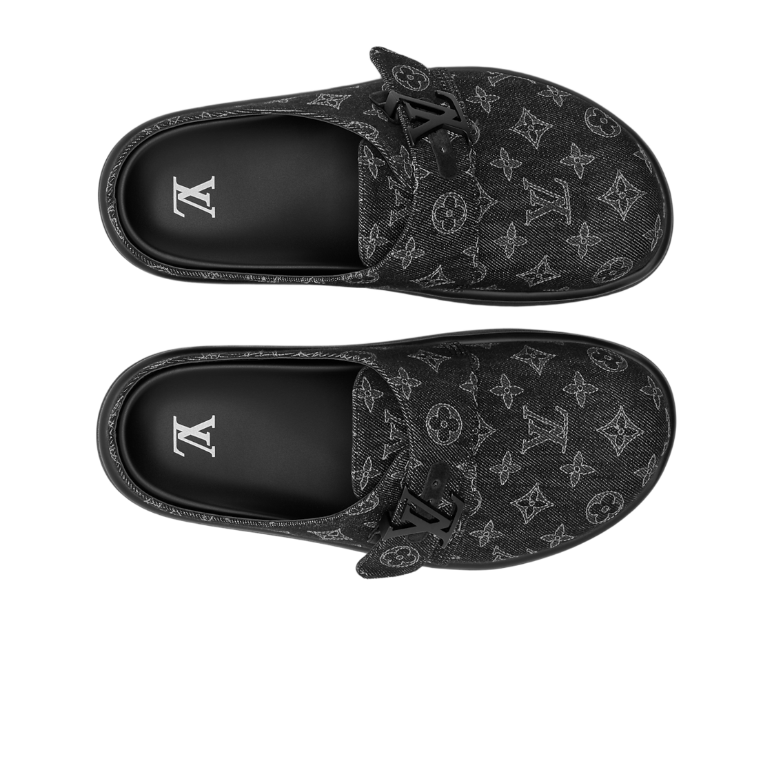 루이비통 LV 이지 뮬 블랙(Louis Vuitton LV Easy Mule Black) - 2