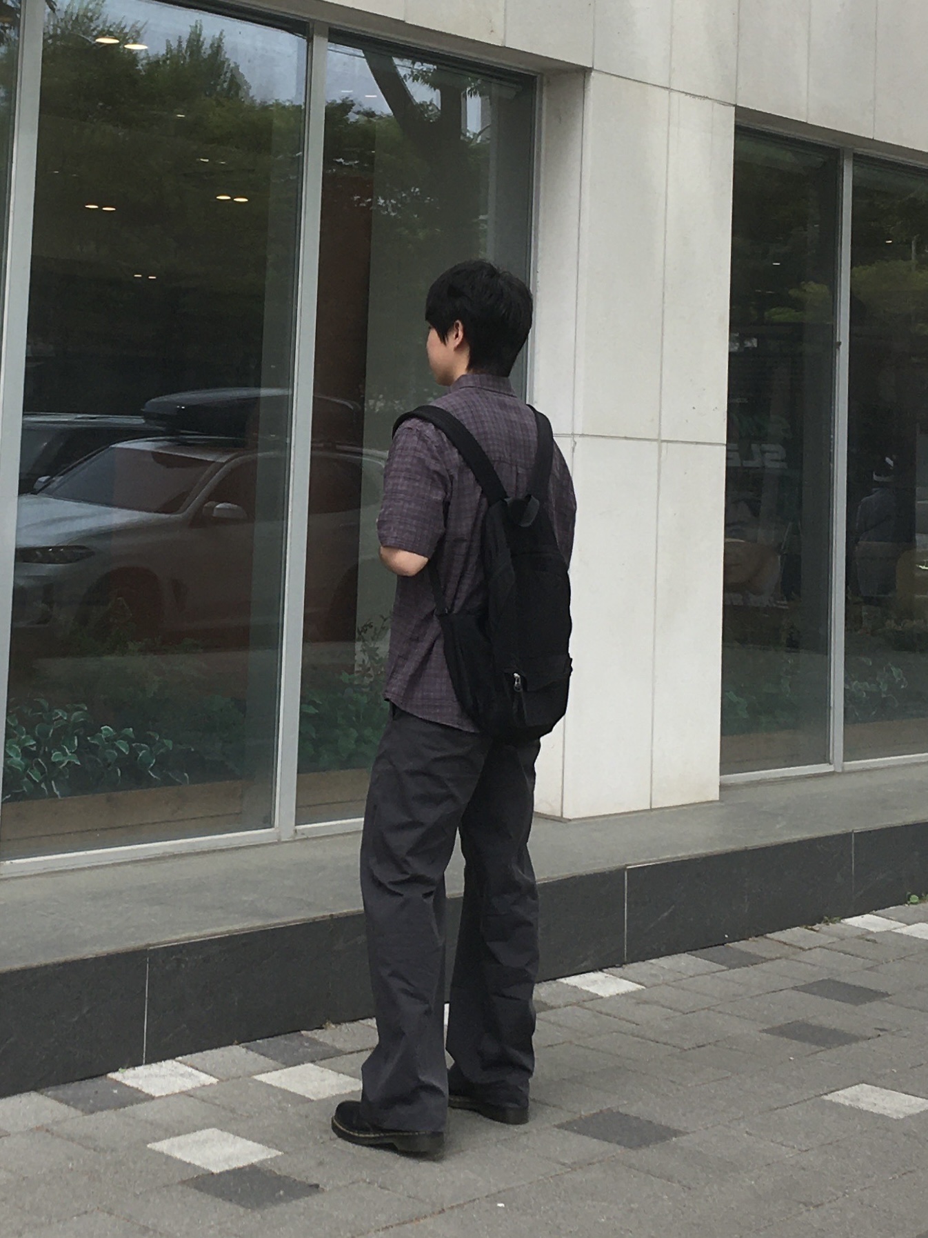 Dr. Martens 1461 Smooth Black 착용 스타일 - 2