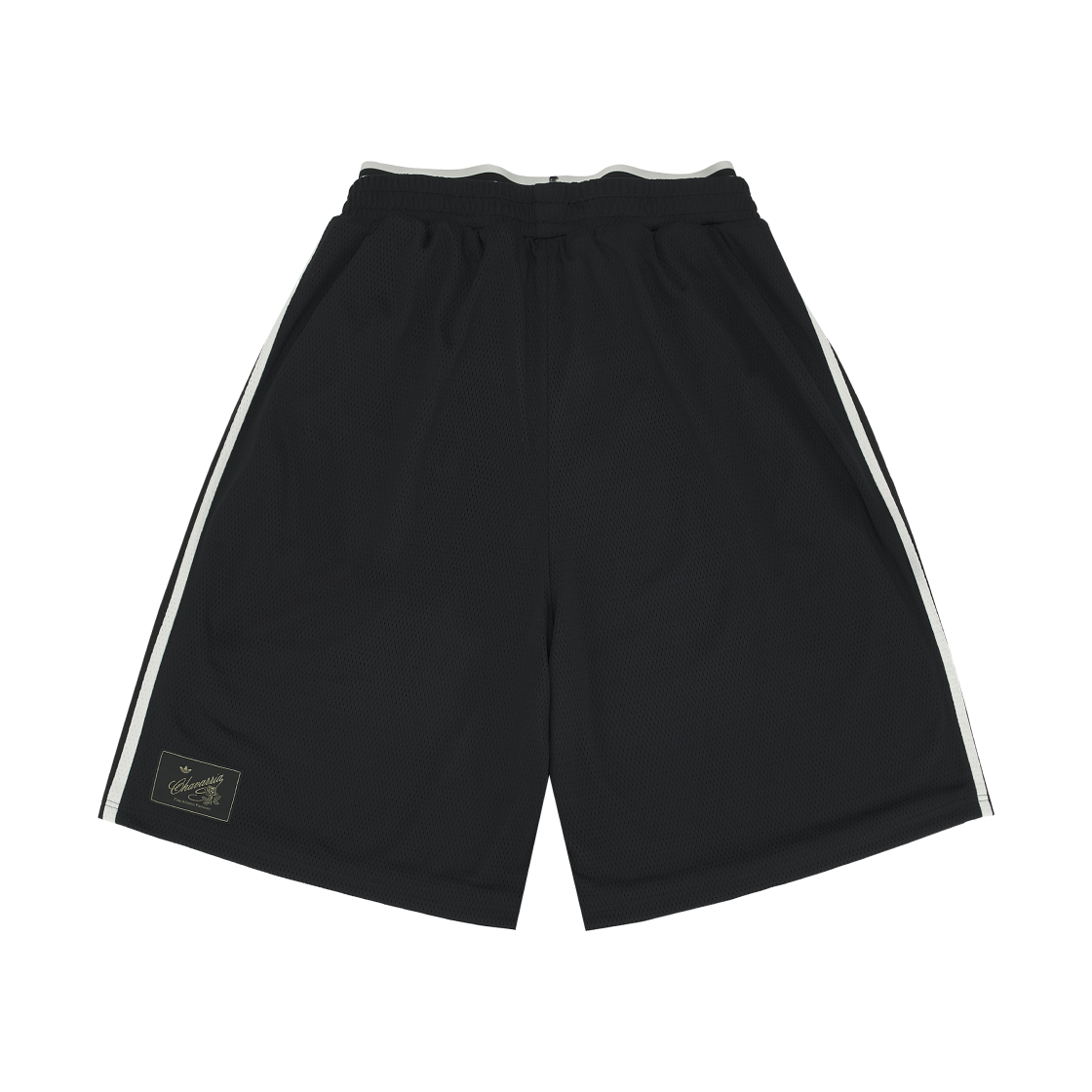아디다스 x 윌리 차바리아 메쉬 쇼츠 블랙 - KR 사이즈(Adidas x Willy Chavarria Mesh Shorts Black - KR Sizing) - 2