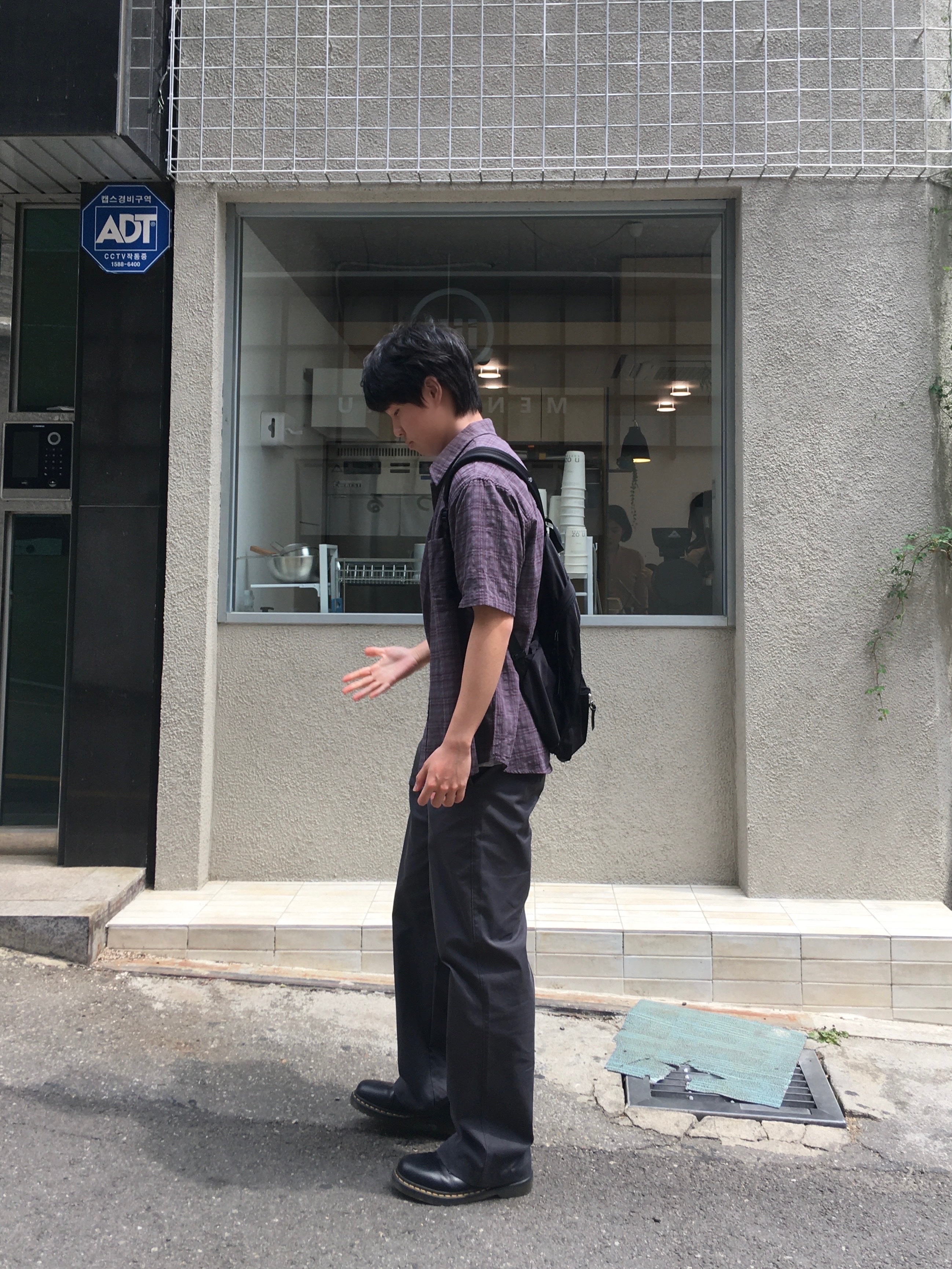 Dr. Martens 1461 Smooth Black 착용 스타일 - 4