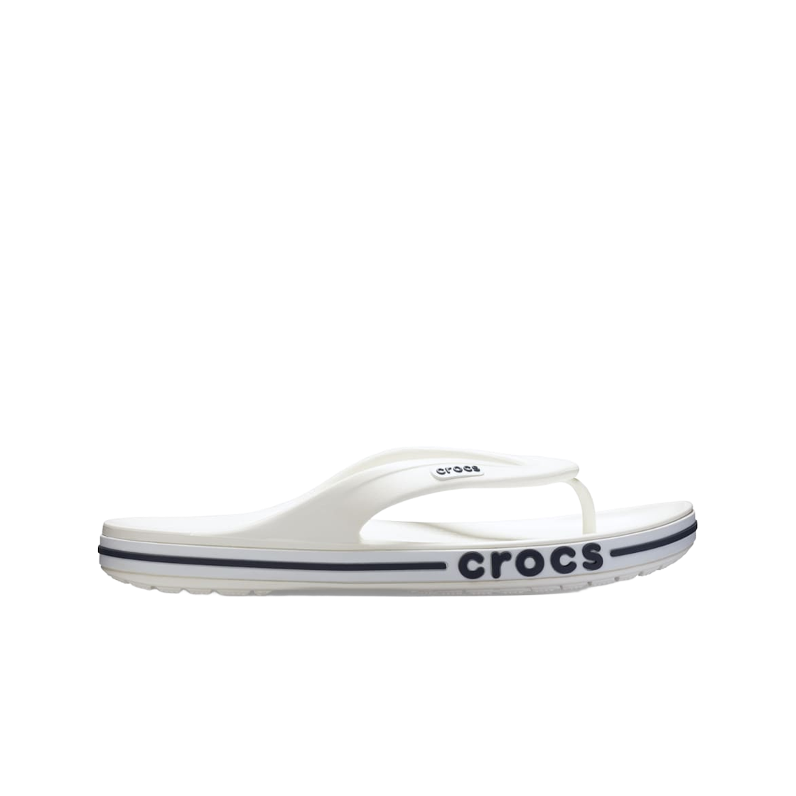 205393-126 Crocs Bayaband Flip White Navy