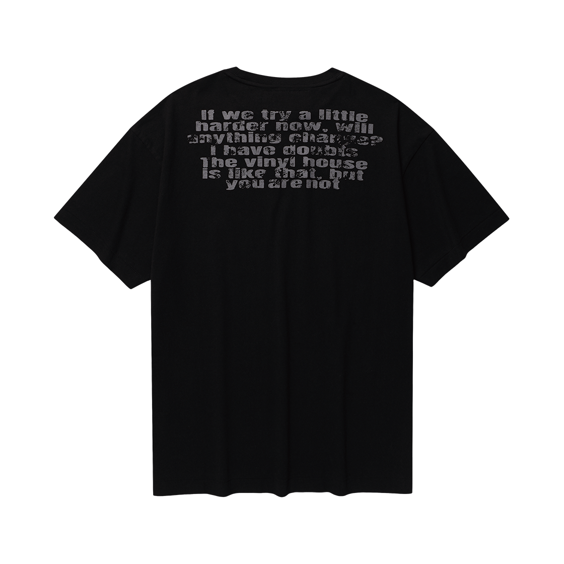 더바이닐하우스 페이디드 스타 티 블랙(Thevinylhouse Faded Star Tee Black) - 2