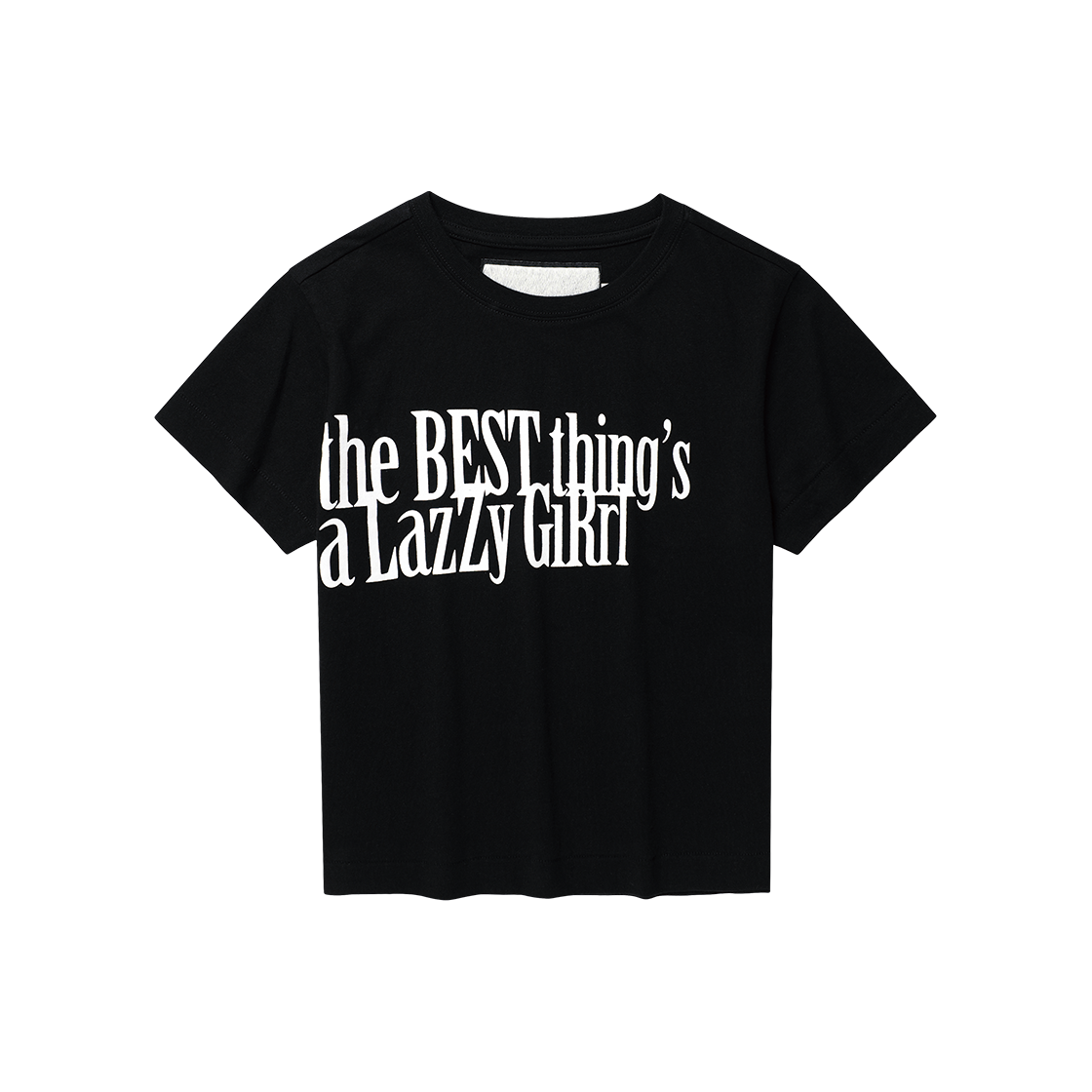 더바이닐하우스 더 레이지 티 블랙(Thevinylhouse The Lazy Tee Black) - 3