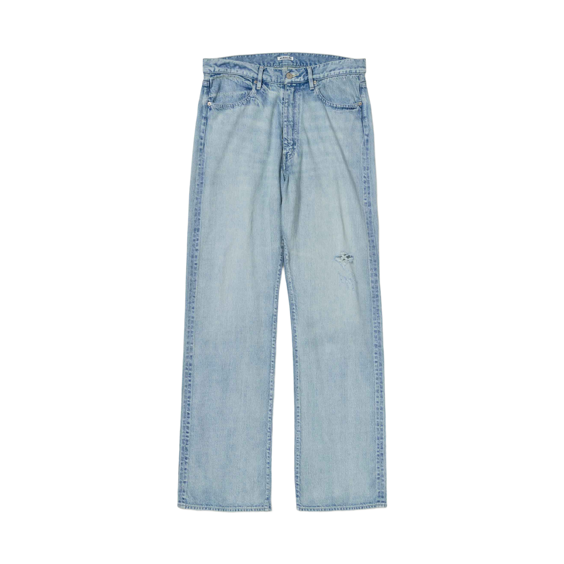 오라리 페이디드 셀비지 라이트 데님 팬츠 라이트 인디고(Auralee Faded Selvedge Light Denim Pants Light Indigo)