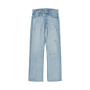 Auralee Faded Selvedge Light Denim Pants Light Indigo