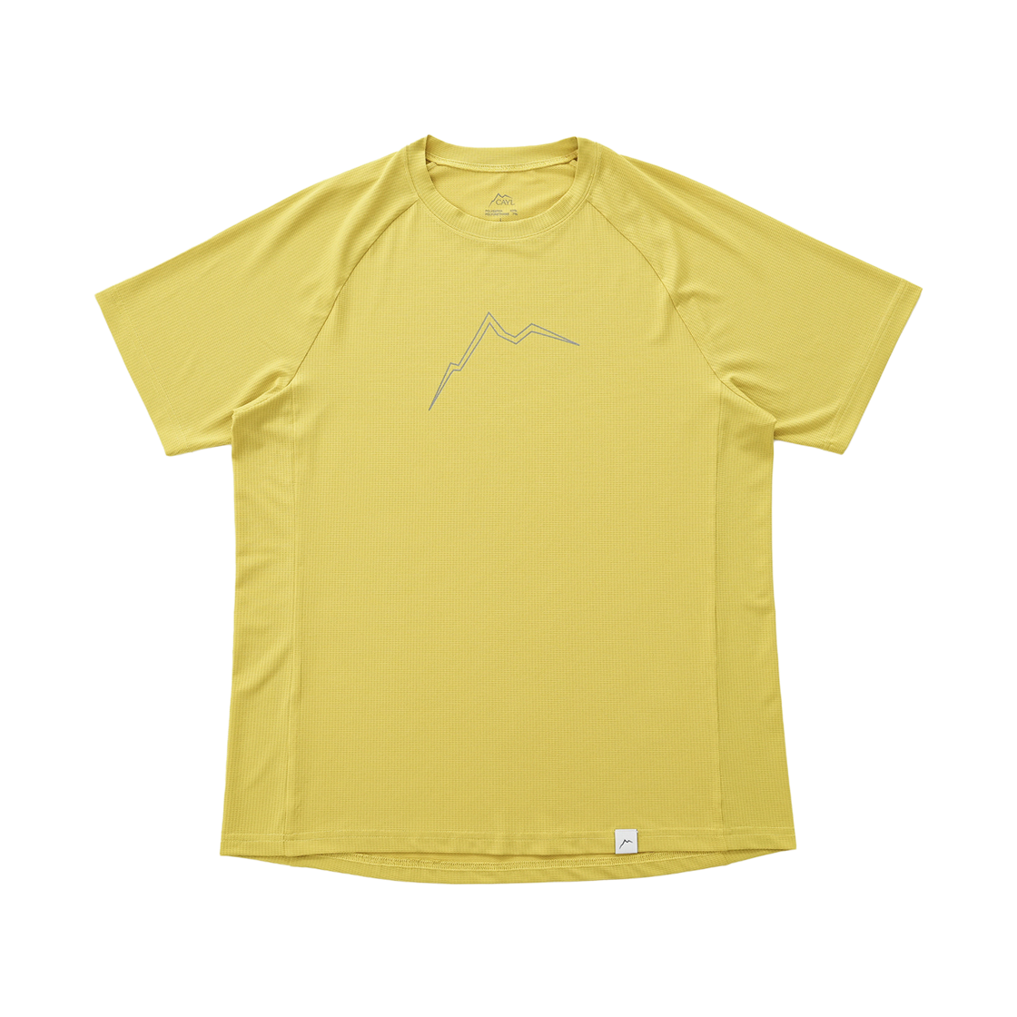 케일 리플렉트 로고 에어 숏슬리브 골든 옐로우(Cayl Reflect Logo Air Short Sleeve Golden Yellow)
