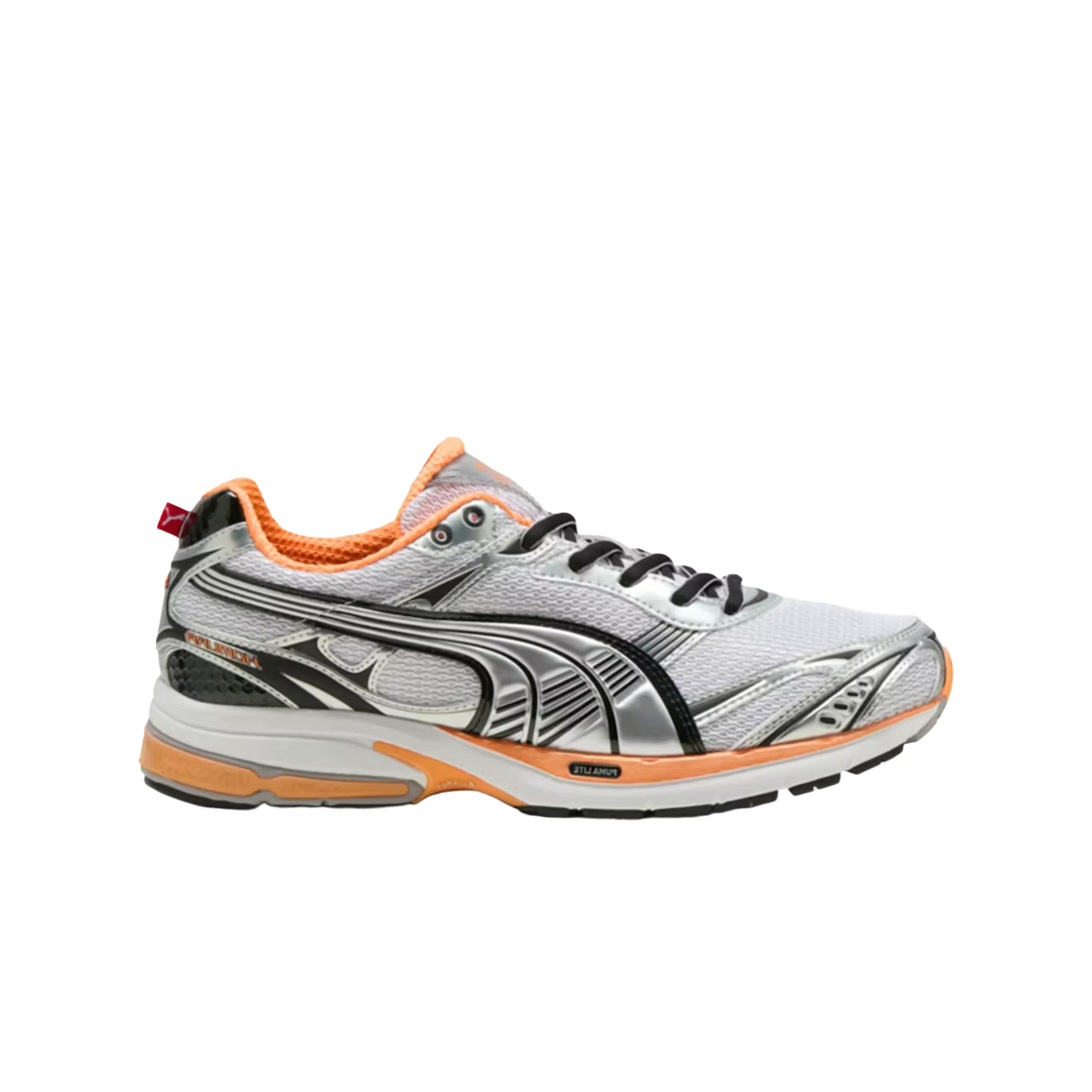 409125-04 Puma Homura OG+ Matte Silver Heat Fire