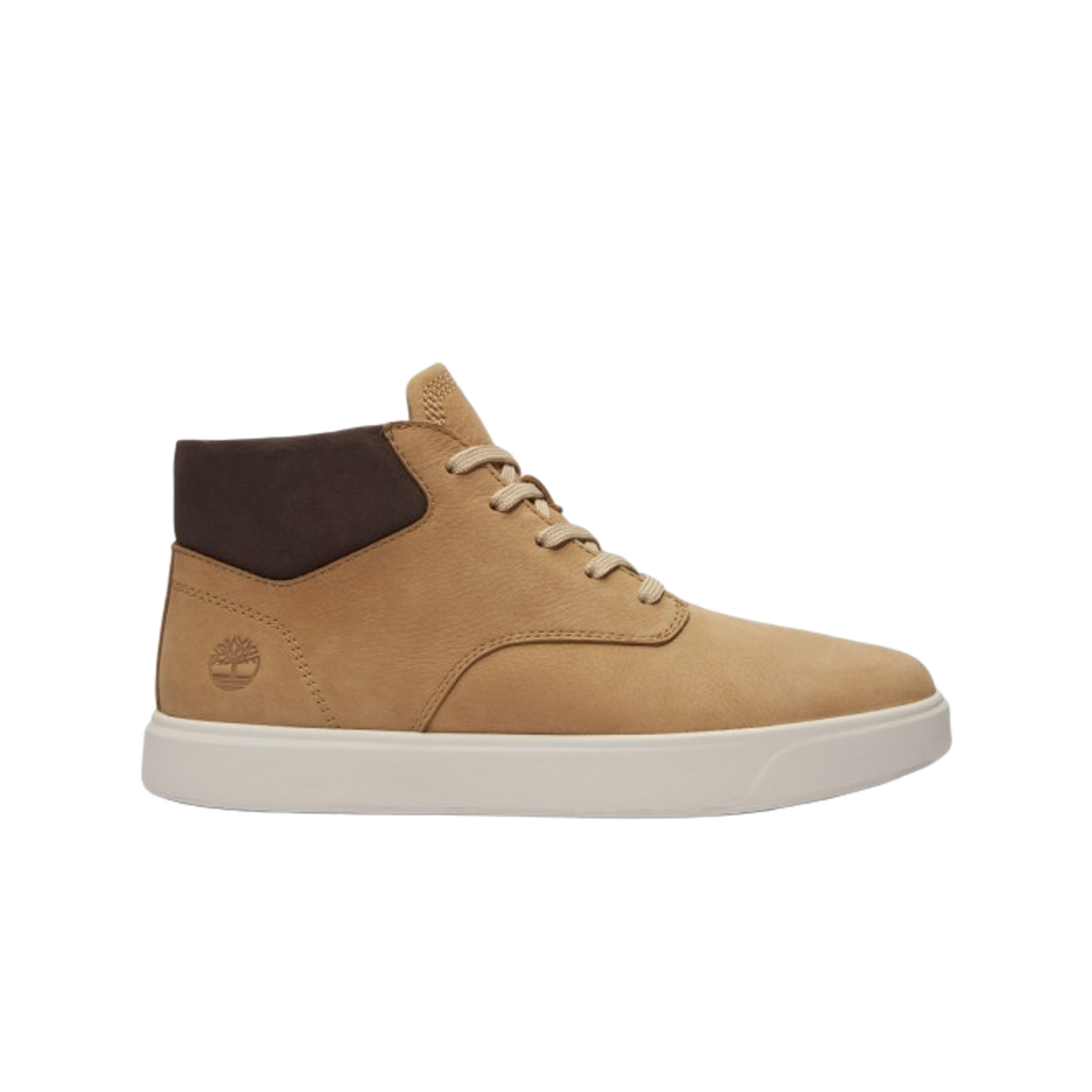 TB0A6BW6EN31 Timberland Emerson Street Mid Lace Sneakers Wheat Brown