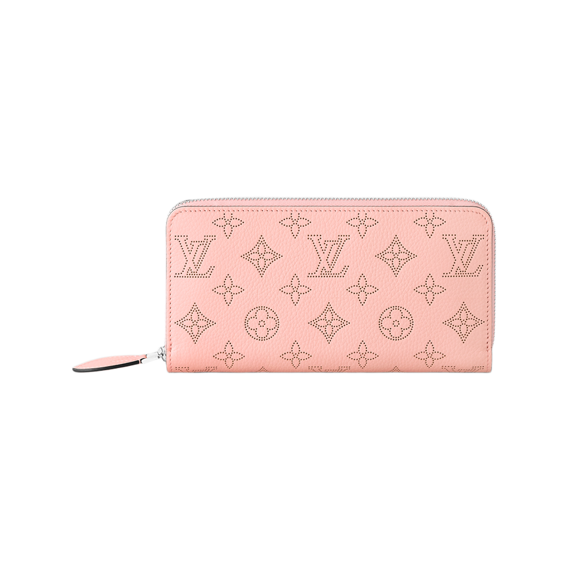 M82755 Louis Vuitton Zippy Wallet Mahina Leather Rose Jasmin