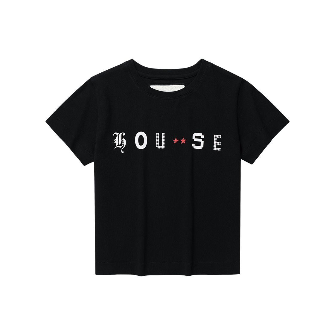 더바이닐하우스 폰트하우스 티 블랙(Thevinylhouse Font-House Tee Black) - 3
