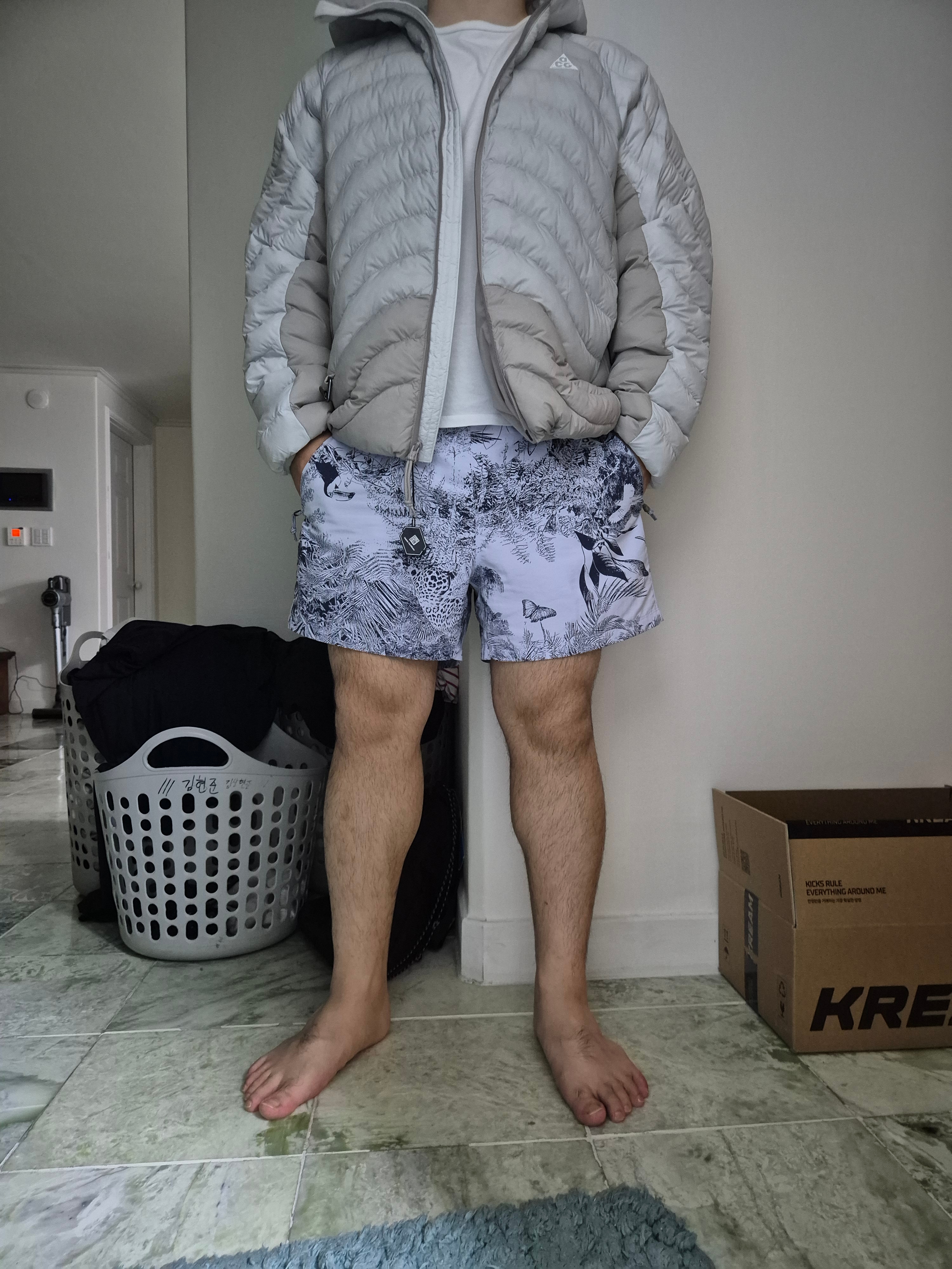 Nike ACG Lava Flow Therma-Fit ADV Jacket Photon Dust Grey Fog - Asia 착용 스타일