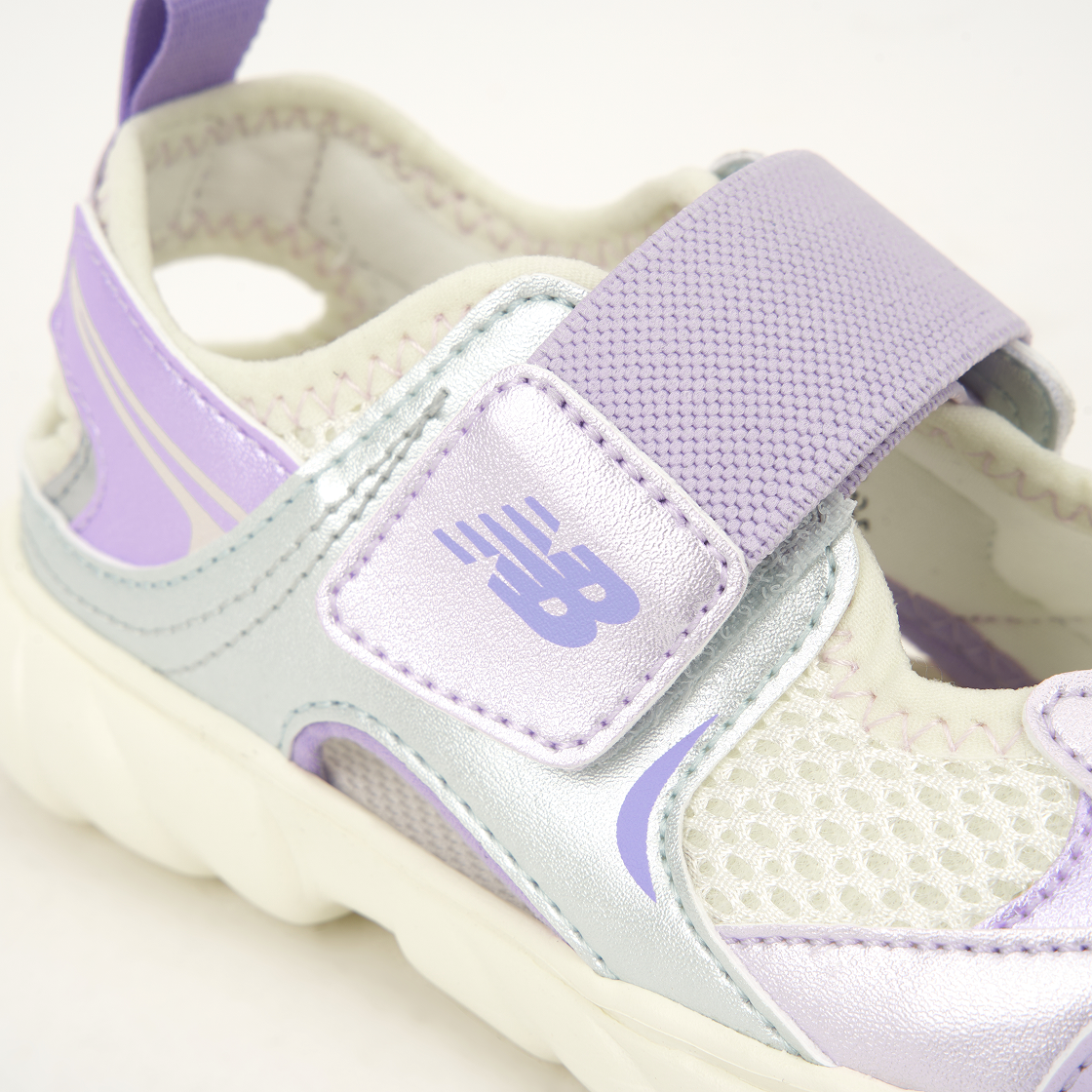 (키즈) 뉴발란스 프리들 920 샌들 글로우 바이올렛((Kids) New Balance Freedle 920 Sandal Glow Violet) - 7