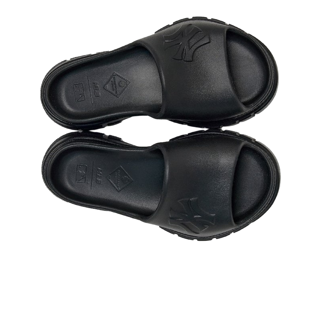 (W) MLB 페퍼 슬라이드 뉴욕 양키스 블랙((W) MLB Pepper Slide New York Yankees Black) - 2