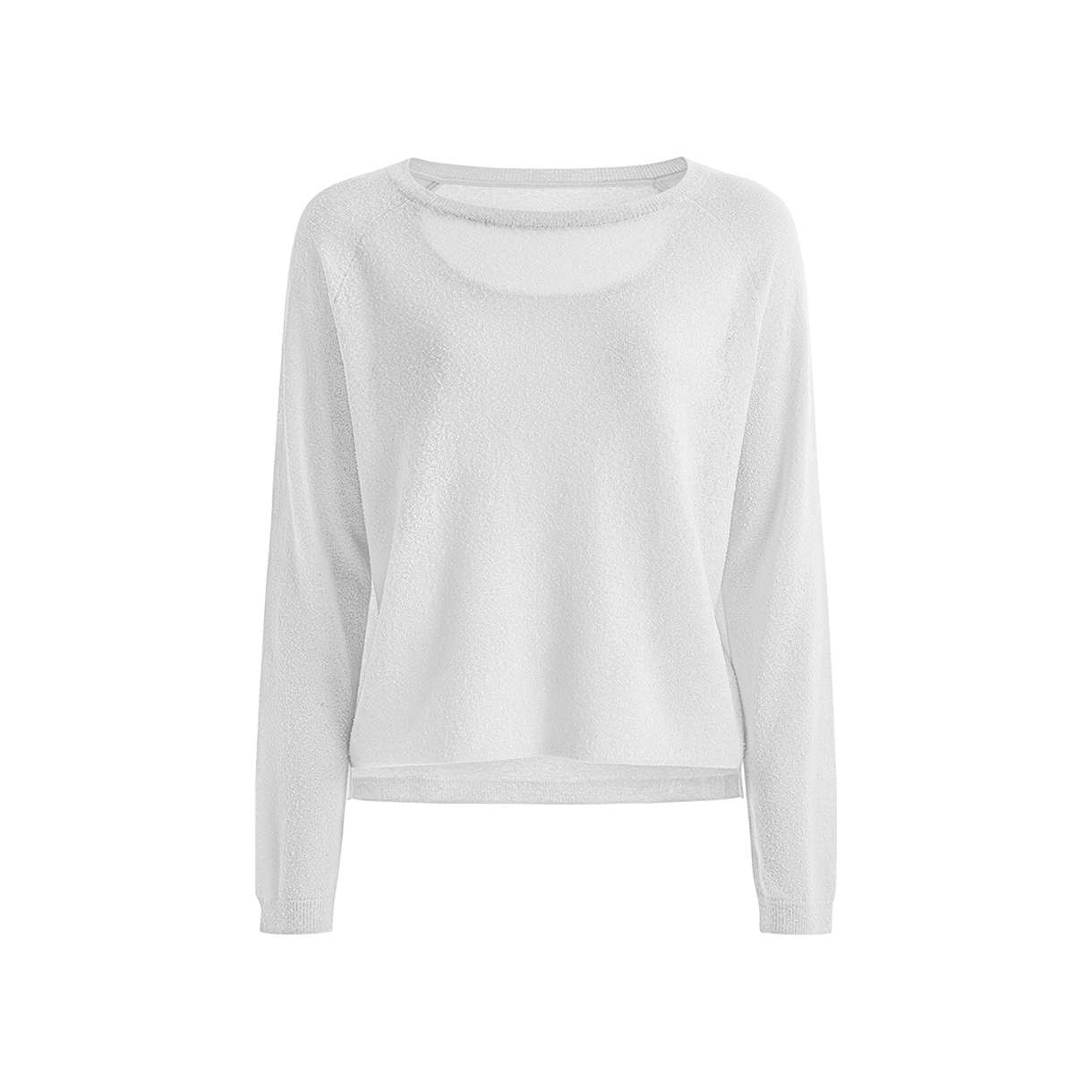 프론투라인 베라 베이직 맨투맨 니트 커버업(FRONT2LINE Vera Basic Sweatshirt Knit Cover-up) - 3