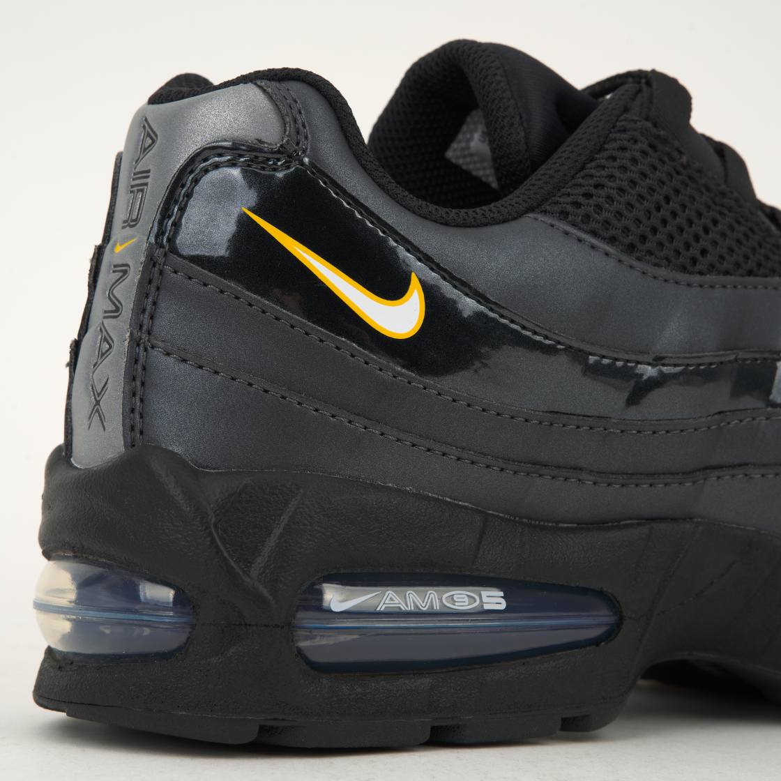 나이키 에어맥스 95 빅 버블 블랙 유니버시티 골드(Nike Air Max 95 Big Bubble Black University Gold) - 8