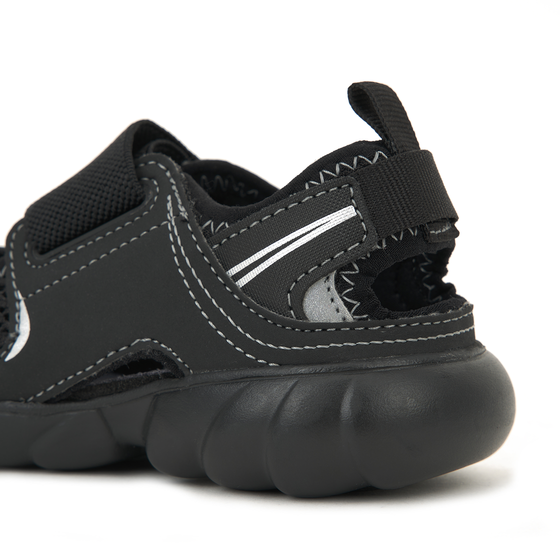 (키즈) 뉴발란스 프리들 920 샌들 블랙((Kids) New Balance Freedle 920 Sandal Black) - 8