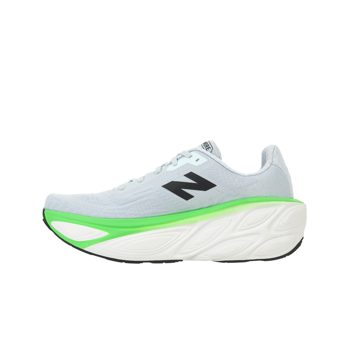 뉴발란스 프레쉬 폼 X 모어 v5 아이스 블루 일렉트릭 제이드 - D 스탠다드(New Balance Fresh Foam X More v5 Ice Blue Electric Jade - D Standard) - 3