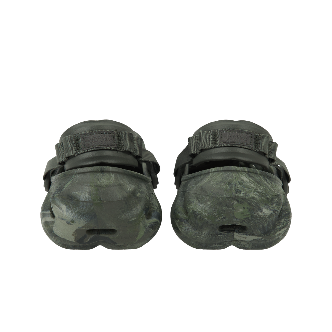 크록스 에코 마블드 클로그 더스티 올리브 멀티(Crocs Echo Marbled Clog Dusty Olive Multi) - 6