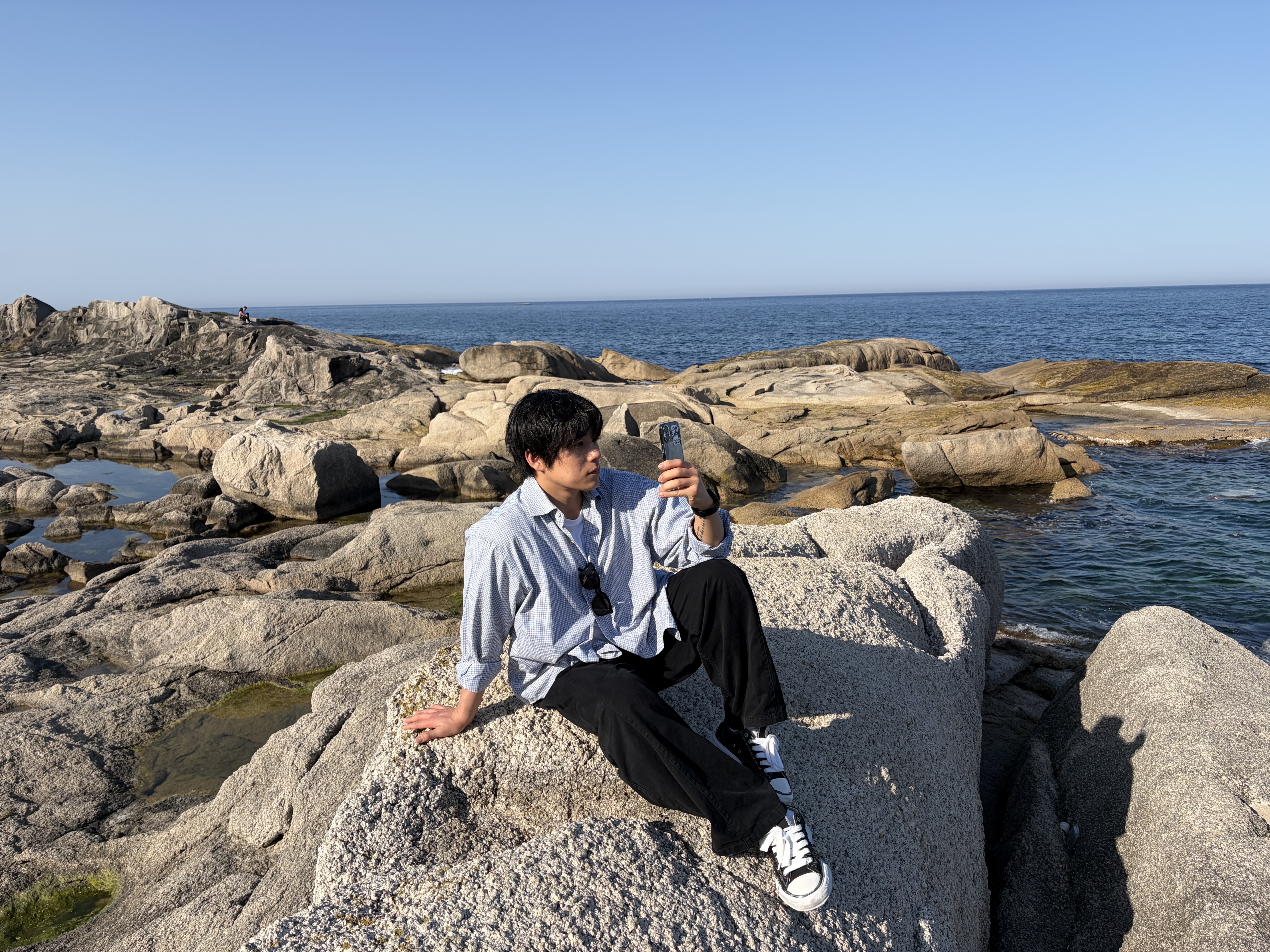 Gentle Monster Lilit 01 Black, Maison Mihara Yasuhiro Peterson OG Sole Canvas Low Sneakers Black 착용 스타일