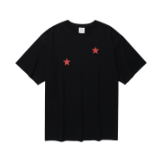 Thevinylhouse Star T-Shirt Black