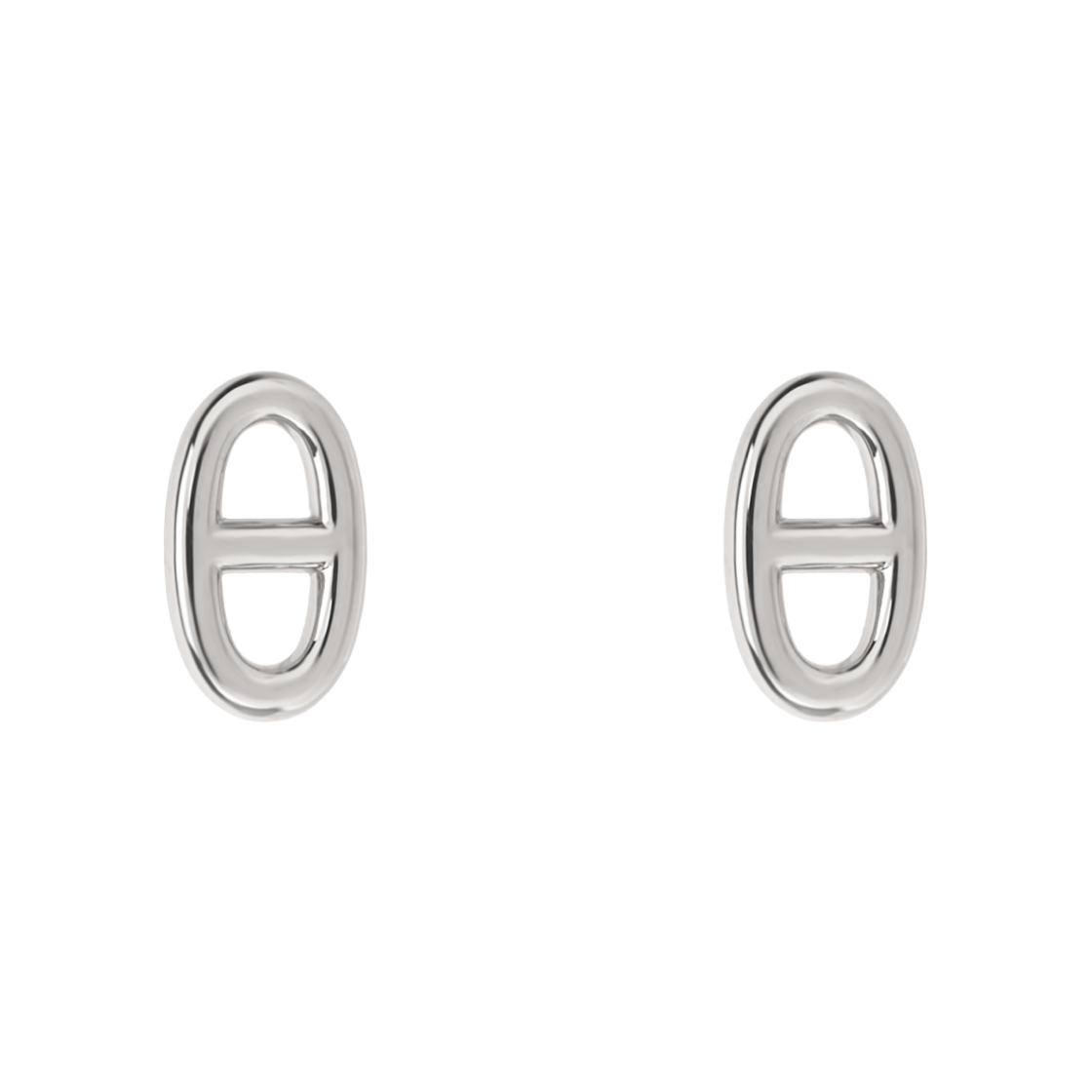 (W) 에르메스 베리 스몰 파랑돌 이어링 스털링 실버((W) Hermes Very Small Farandole Earrings Sterling Silver)