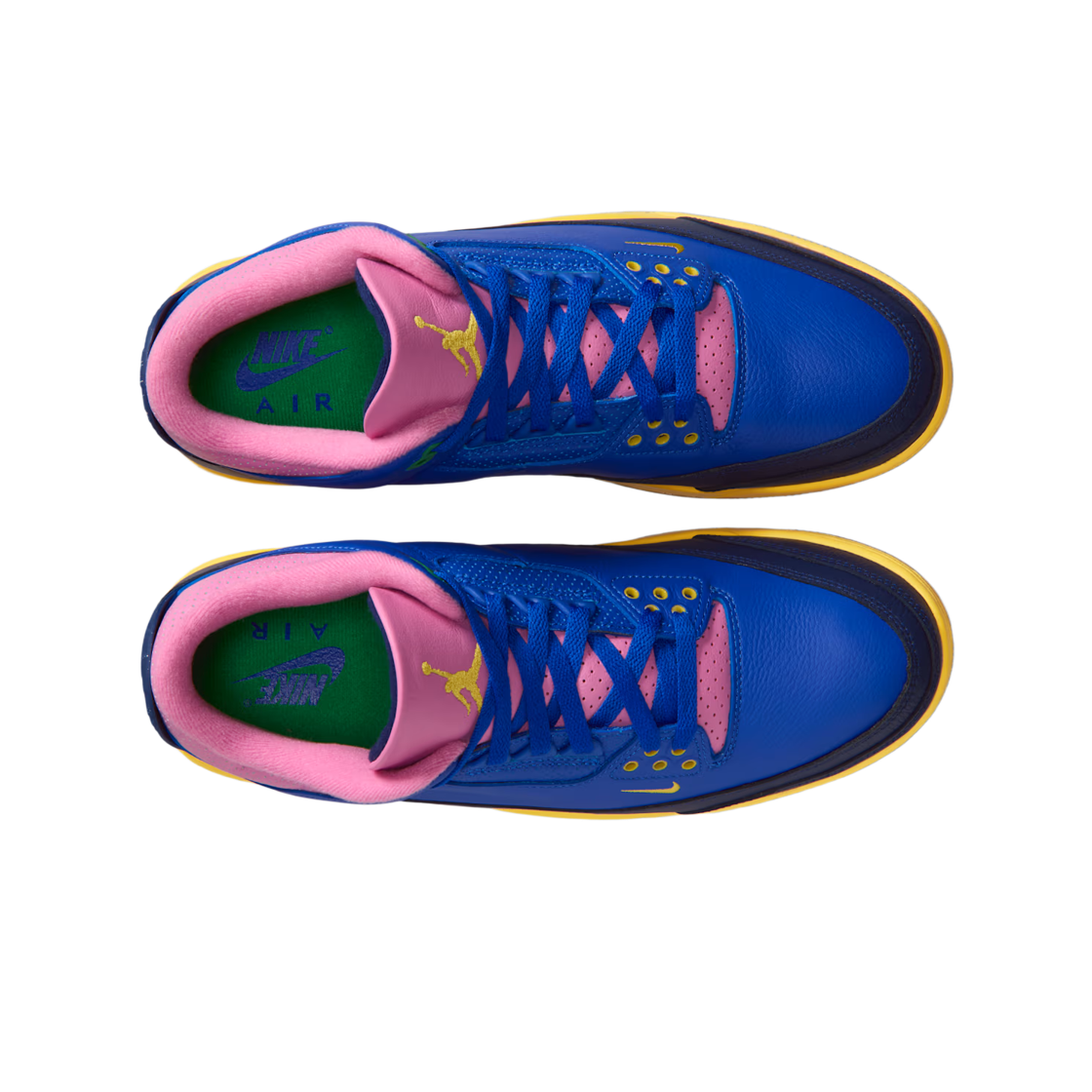 조던 3 레트로 OG 브라질 레이서 블루 앤 블루 보이드(Jordan 3 Retro OG Brazil Racer Blue and Blue Void) - 2