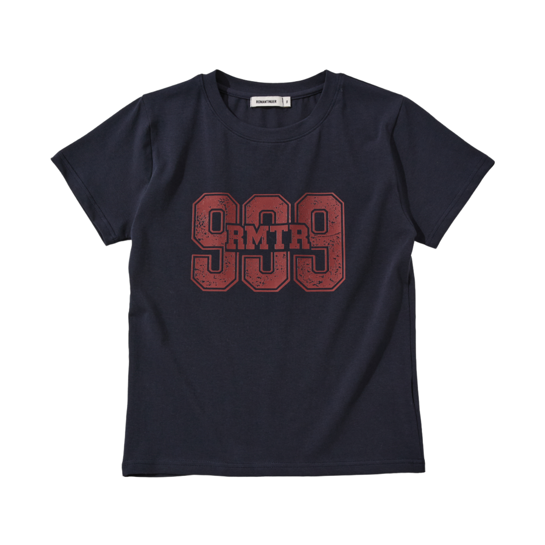 로맨티누어 빈티지 999 티셔츠 네이비(ROMANTINUER Vintage 999 T-Shirt Navy)