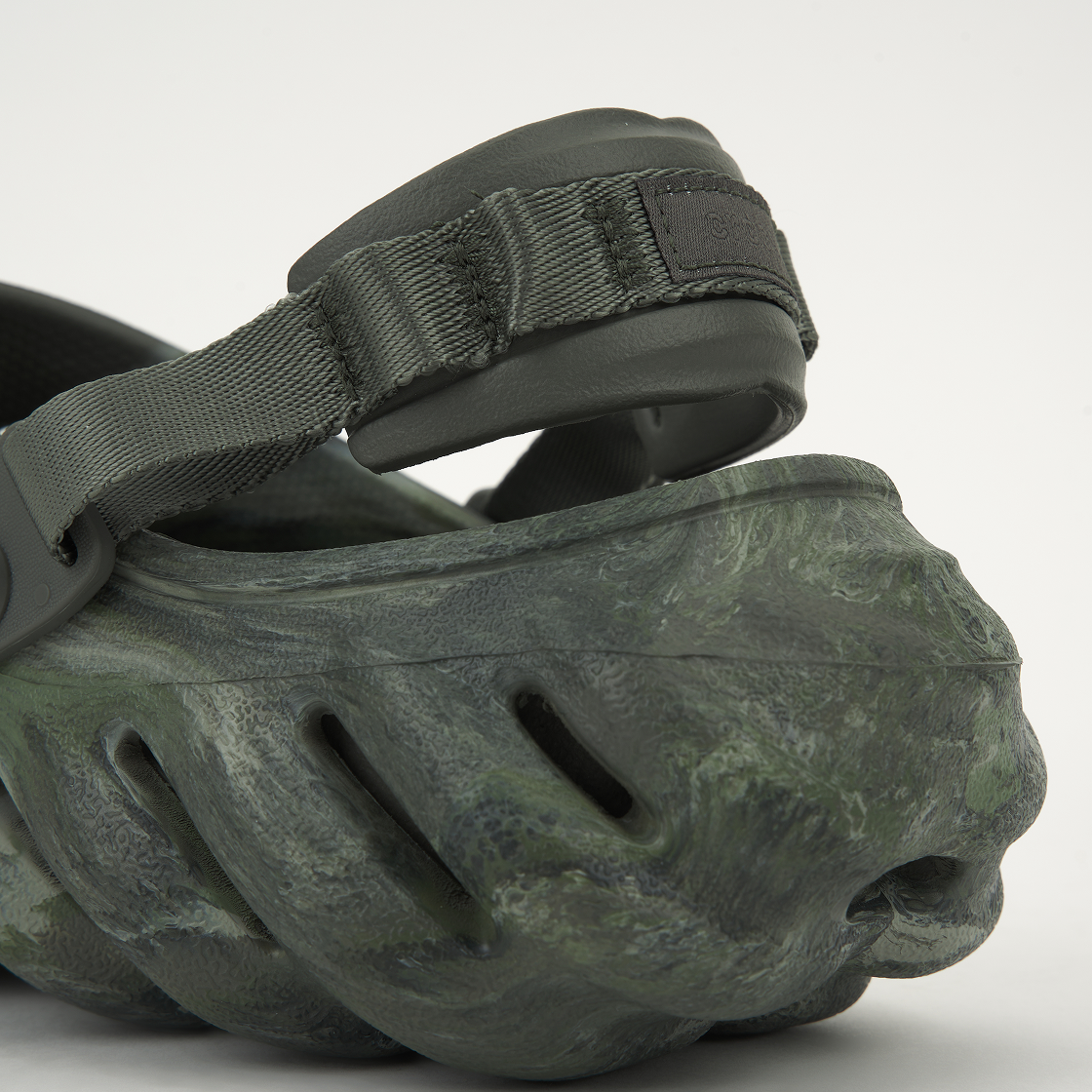 크록스 에코 마블드 클로그 더스티 올리브 멀티(Crocs Echo Marbled Clog Dusty Olive Multi) - 8