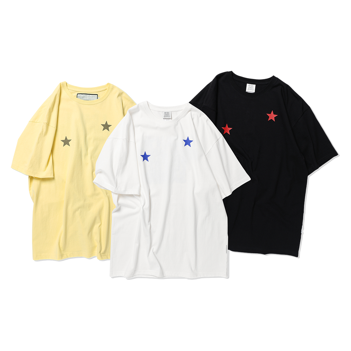 더바이닐하우스 스타 티셔츠 화이트(Thevinylhouse Star T-Shirt White) - 5