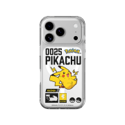 SLBS Pokémon Pikachu Index Clear Magnet Case for iPhone17 Series