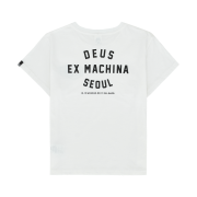 (Kids) Deus Ex Machina College Seoul T-Shirt White
