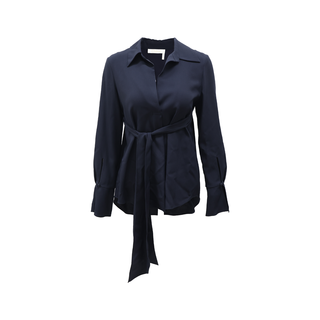 끌로에 블라우스 셔츠 네이비(Chloe Navy Blouse Shirt) - 1
