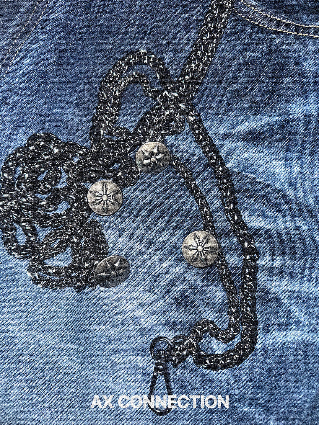 AX CONNECTION Summer Oil Washed Flare Denim Pants 착용 스타일