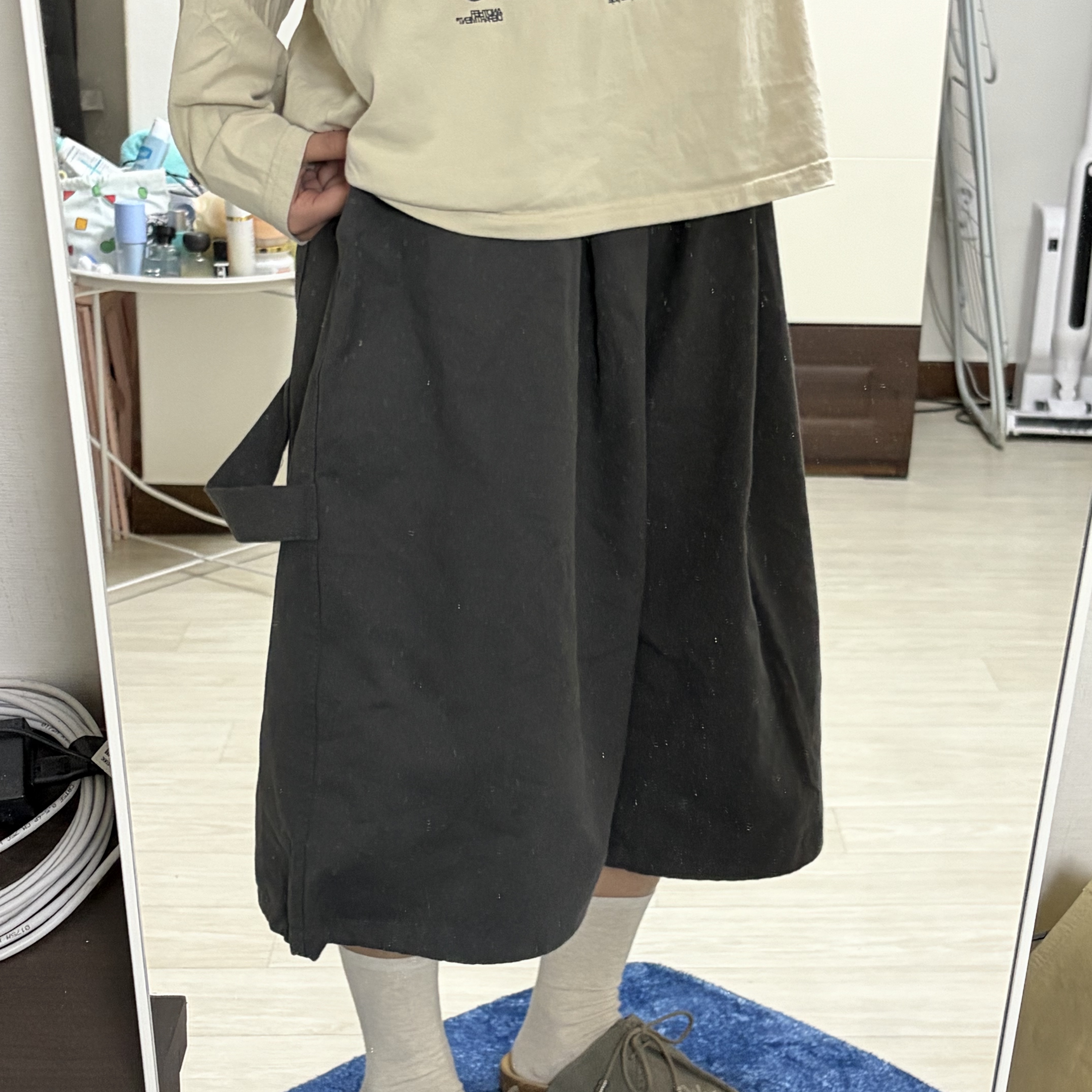 Millo Archive X Negative Three Crescendo Desert Mule Beige 착용 스타일 - 2