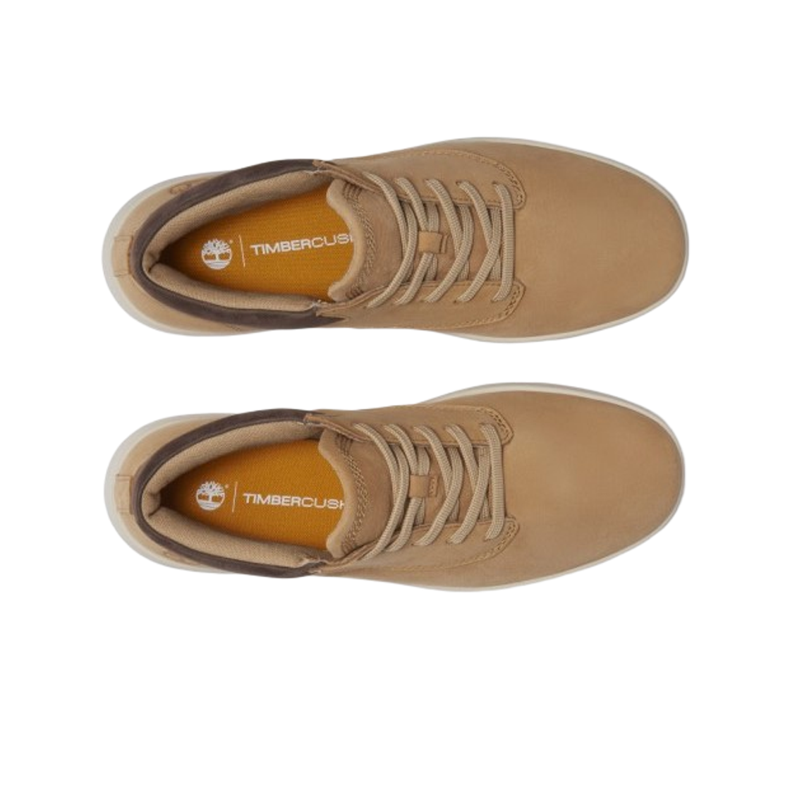 팀버랜드 에머슨 스트릿 미드 레이스 스니커즈 위트 브라운(Timberland Emerson Street Mid Lace Sneakers Wheat Brown) - 2