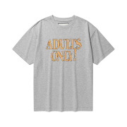 Thevinylhouse Adults Only Tee Grey