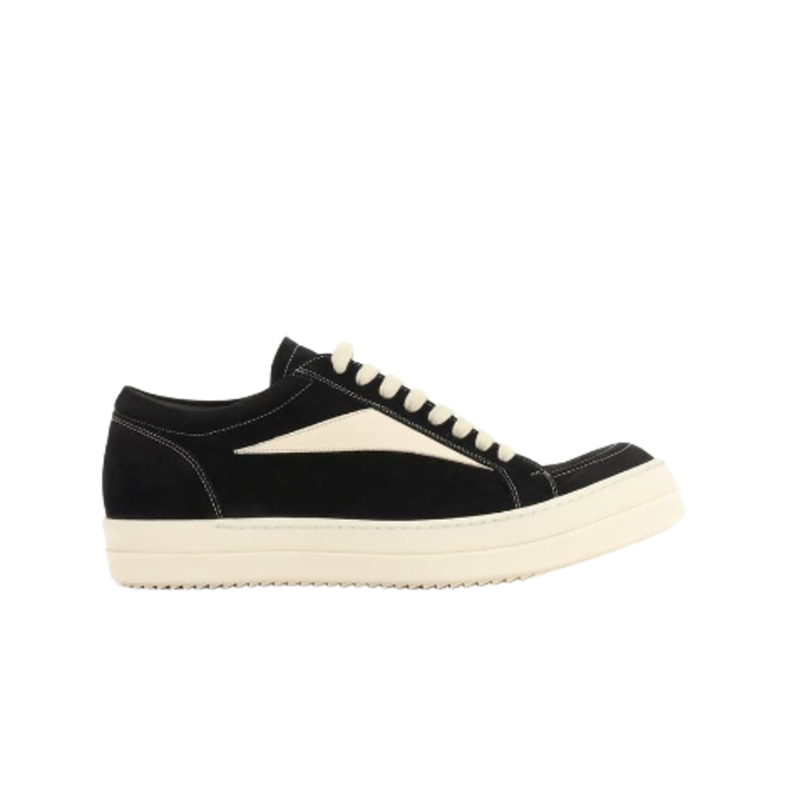 릭 오웬스 템플 빈티지 스니커즈 블랙 밀크(Rick Owens Temple Vintage Sneakers Black Milk)